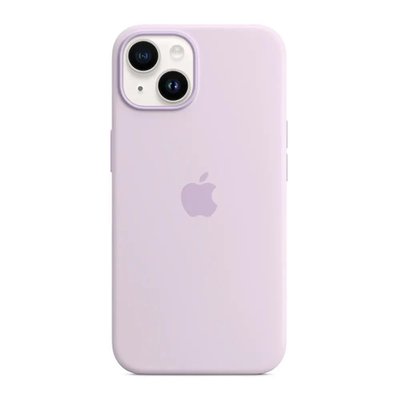 Оригинальный силиконовый чехол Apple iPhone 14 Silicone Case с MagSafe - Lilac (MPRY3) MPRY3 фото