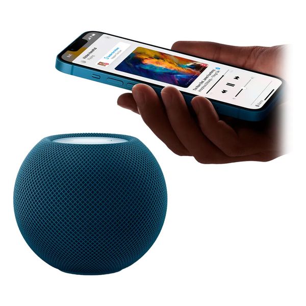 Смарт (Smart) колонка Apple HomePod mini - Blue (MJ2C3) MJ2C3 фото