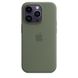 Оригінальний силіконовий чохол Apple iPhone 14 Pro Silicone Case з MagSafe - Olive (MQUH3) MQUH3 фото 1