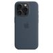 Оригінальний силіконовий чохол Apple iPhone 15 Pro Silicone Case з MagSafe - Storm Blue (MT1D3) MT1D3 фото 1