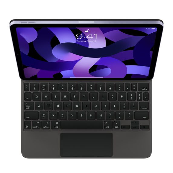 Чохол-клавіатура з тачпадом Apple Magic Keyboard для iPad Pro 11-inch (4th/3rd/2nd/1st generation) і iPad Air (5th/4th generation) - US English - Black (MXQT2LL) MXQT2LL фото