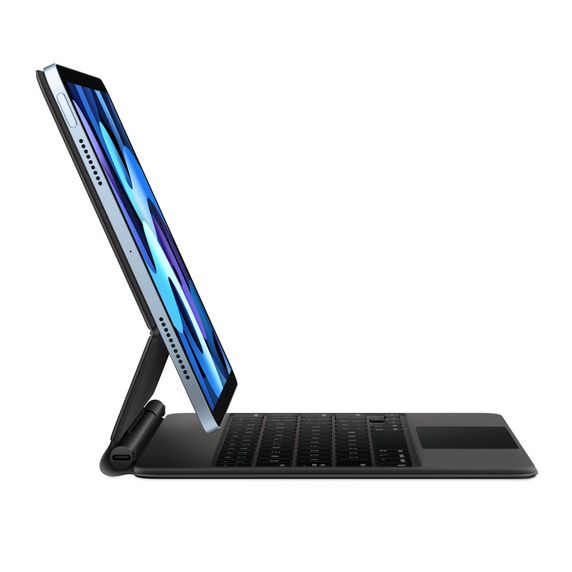 Чехол-клавиатура с трекпадом Apple Magic Keyboard для iPad Pro 11-inch (4th/3rd/2nd/1st generation) и iPad Air (5th/4th generation) - US English - Black (MXQT2LL) MXQT2LL фото