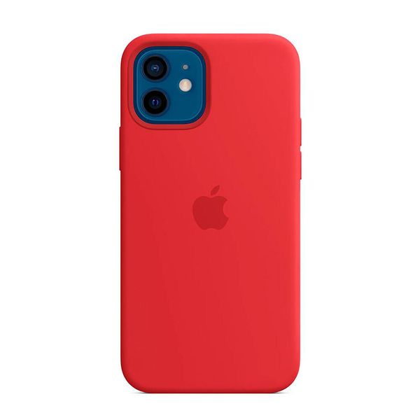 Оригинальный силиконовый чехол Apple iPhone 12 | 12 Pro Silicone Case с MagSafe - Red (MHL63) MHL63 фото