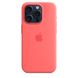 Оригінальний силіконовий чохол Apple iPhone 15 Pro Silicone Case з MagSafe - Guava (MT1G3) MT1G3 фото 1