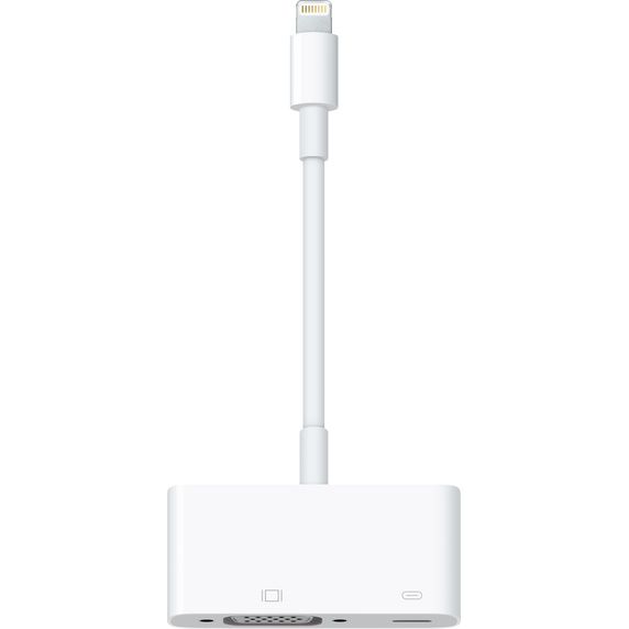 Адаптер перехідник Apple Lightning to VGA Adapter (MD825) MD825 фото