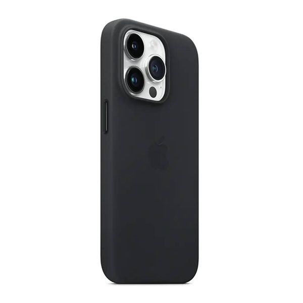 Оригинальный кожаный чехол Apple iPhone 14 Pro Leather Case с MagSafe - Midnight (MPPG3) MPPG3 фото