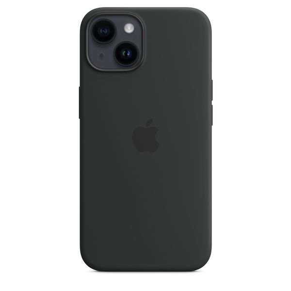 Оригинальный силиконовый чехол Apple iPhone 14 Silicone Case с MagSafe - Midnight (MPRU3) MPRU3 фото