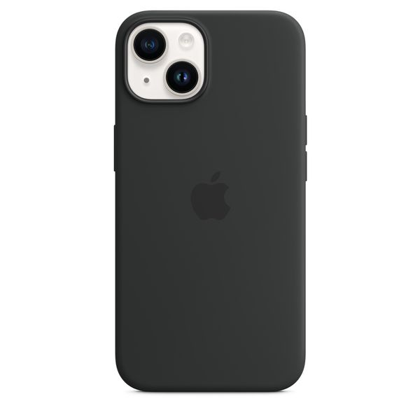 Оригинальный силиконовый чехол Apple iPhone 14 Silicone Case с MagSafe - Midnight (MPRU3) MPRU3 фото