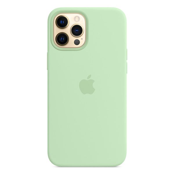 Оригинальный силиконовый чехол Apple iPhone 12 Pro Max Silicone Case с MagSafe - Pistachio (MK053) MK053 фото