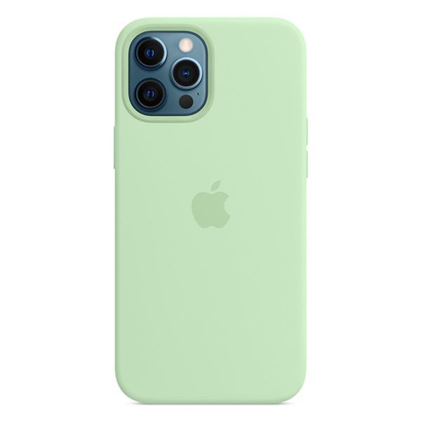 Оригінальний силіконовий чохол Apple iPhone 12 Pro Max Silicone Case з MagSafe - Pistachio (MK053) MK053 фото