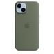 Оригинальный силиконовый чехол Apple iPhone 14 Silicone Case с MagSafe - Olive (MQU83) MQU83 фото 1