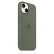 Оригінальний силіконовий чохол Apple iPhone 14 Silicone Case з MagSafe - Olive (MQU83) MQU83 фото 3