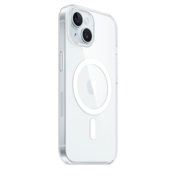 Оригинальный прозрачный чехол Apple iPhone 15 Case с MagSafe - Clear (MT203) MT203 фото