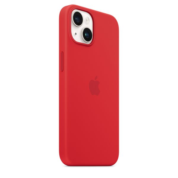 Оригинальный силиконовый чехол Apple iPhone 14 Silicone Case с MagSafe - Red (MPRW3) MPRW3 фото