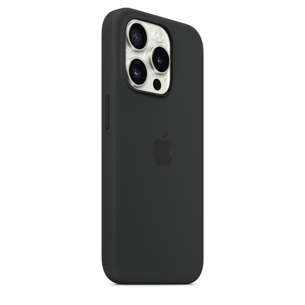 Оригинальный силиконовый чехол Apple iPhone 15 Pro Silicone Case с MagSafe - Black (MT1A3) MT1A3 фото