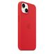 Оригінальний силіконовий чохол Apple iPhone 14 Silicone Case з MagSafe - Red (MPRW3) MPRW3 фото 3