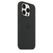 Оригинальный силиконовый чехол Apple iPhone 15 Pro Silicone Case с MagSafe - Black (MT1A3) MT1A3 фото 2