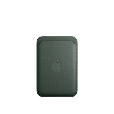 Кожаный чехол-бумажник Apple iPhone FineWoven Wallet с MagSafe - Evergreen (MT273) MT273 фото