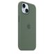 Оригінальний силіконовий чохол Apple iPhone 15 Silicone Case з MagSafe - Cypress (MT0X3) MT0X3 фото 2