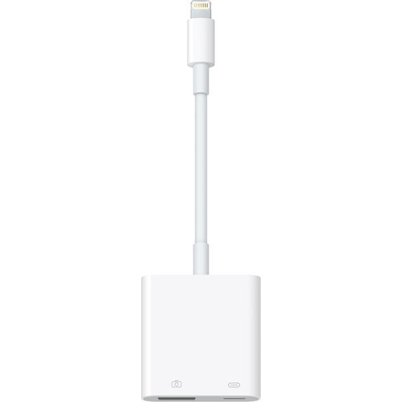 Адаптер переходник Apple Lightning to USB 3 Camera Adapter (MK0W2) MK0W2 фото