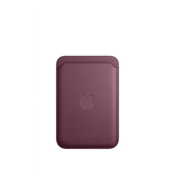 Кожаный чехол-бумажник Apple iPhone FineWoven Wallet с MagSafe - Mulberry (MT253) MT253 фото