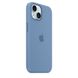 Оригінальний силіконовий чохол Apple iPhone 15 Silicone Case з MagSafe - Winter Blue (MT0Y3) MT0Y3 фото 2