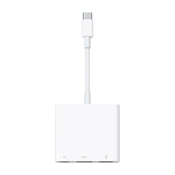 Адаптер переходник Apple USB-C Digital AV Multiport Adapter (MUF82,MJ1K2) MUF82/MJ1K2 фото