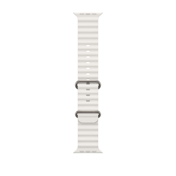 Оригинальный ремешок Apple Watch Ocean Band 49/45/44/42 mm White (MQE93) MQE93 фото