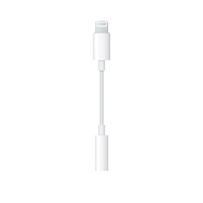 Адаптер переходник Apple Lightning to 3.5 mm Headphone Jack Adapter (MMX62) MMX62 фото