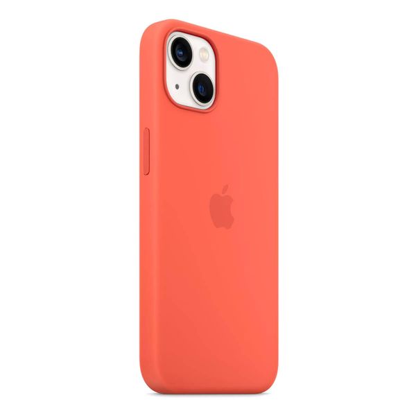 Оригінальний силіконовий чохол Apple iPhone 13 Silicone Case з MagSafe - Nectarine (MN643) MN643 фото