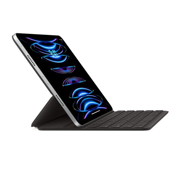 Чехол-клавиатура Apple Smart Keyboard Folio для iPad Pro 11-inch (4th/3rd/2nd/1st generation) и iPad Air (5th/4th generation) - US English - Black (MXNK2LL) MXNK2LL фото