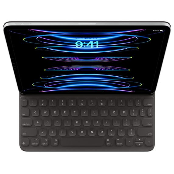 Чохол-клавіатура Apple Smart Keyboard Folio для iPad Pro 11-inch (4th/3rd/2nd/1st generation) і iPad Air (5th/4th generation) - US English - Black (MXNK2LL) MXNK2LL фото