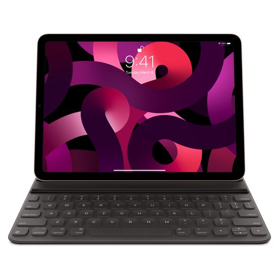 Чохол-клавіатура Apple Smart Keyboard Folio для iPad Pro 11-inch (4th/3rd/2nd/1st generation) і iPad Air (5th/4th generation) - US English - Black (MXNK2LL) MXNK2LL фото