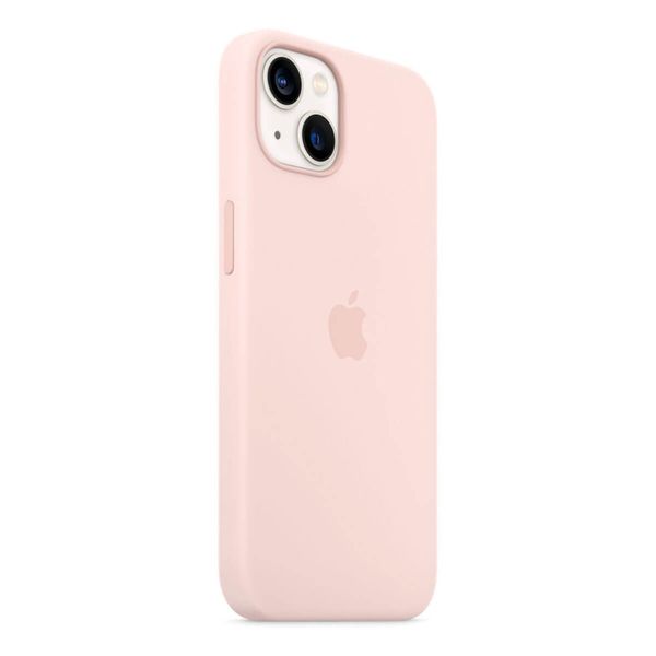 Оригинальный силиконовый чехол Apple iPhone 13 Silicone Case с MagSafe - Chalk Pink (MM283) MM283 фото