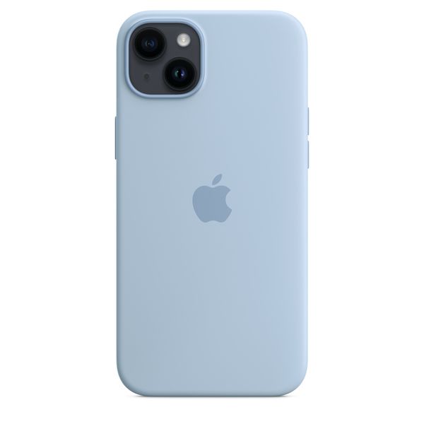 Оригінальний силіконовий чохол Apple iPhone 14 Plus Silicone Case з MagSafe - Sky (MQUE3) MQUE3 фото