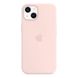 Оригинальный силиконовый чехол Apple iPhone 13 Silicone Case с MagSafe - Chalk Pink (MM283) MM283 фото 1