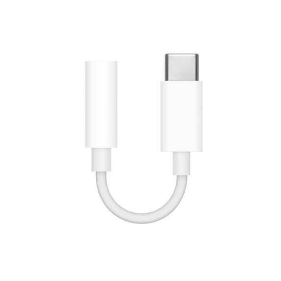 Адаптер переходник Apple USB-C to 3.5 mm Headphone Jack Adapter (MU7E2) MU7E2 фото