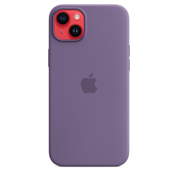 Оригінальний силіконовий чохол Apple iPhone 14 Plus Silicone Case з MagSafe - Iris (MQUF3) MQUF3 фото