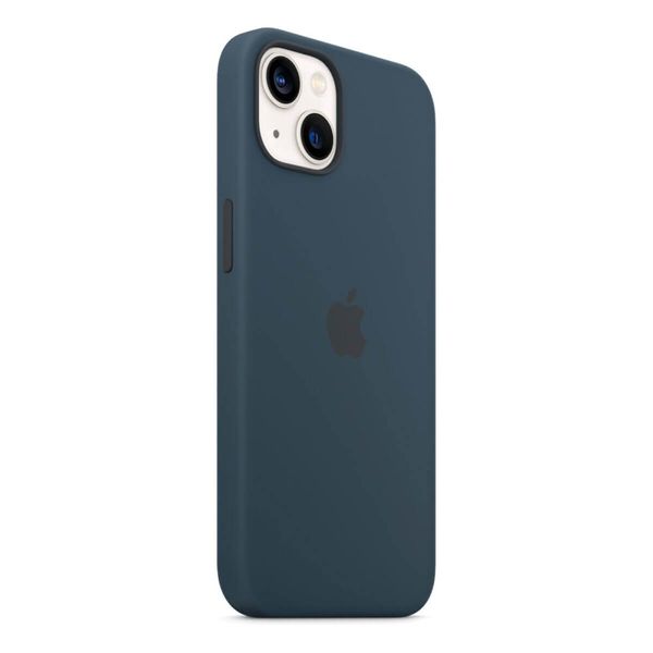 Оригинальный силиконовый чехол Apple iPhone 13 Silicone Case с MagSafe - Abyss Blue (MM293) MM293 фото