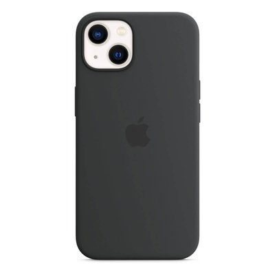 Оригінальний силіконовий чохол Apple iPhone 13 Silicone Case з MagSafe - Midnight (MM2A3) MM2A3 фото