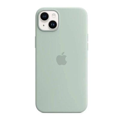 Оригинальный силиконовый чехол Apple iPhone 14 Plus Silicone Case с MagSafe - Succulent (MPTC3) MPTC3 фото