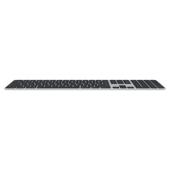 Бездротова клавіатура Apple Magic Keyboard з Touch ID and Numeric Keypad - US English - Black (MMMR3LL) MMMR3LL фото