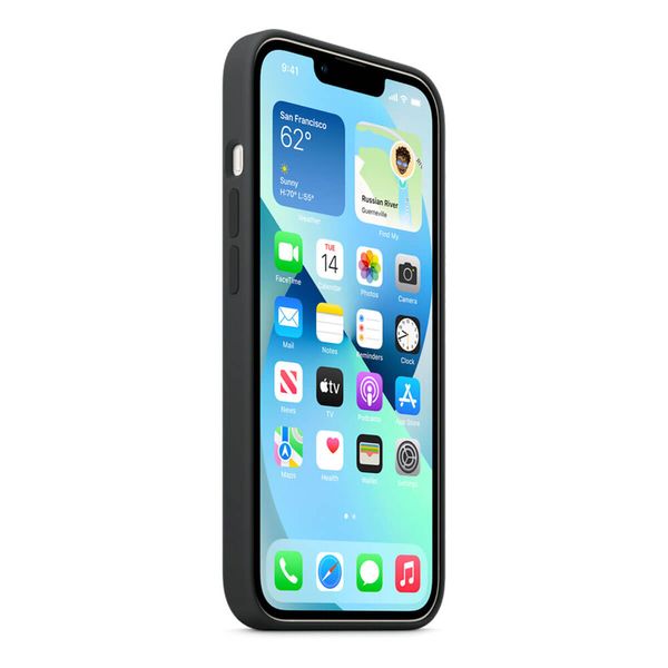 Оригінальний силіконовий чохол Apple iPhone 13 Silicone Case з MagSafe - Midnight (MM2A3) MM2A3 фото