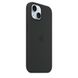 Оригинальный силиконовый чехол Apple iPhone 15 Silicone Case с MagSafe - Black (MT0J3) MT0J3 фото 2