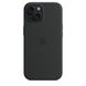 Оригінальний силіконовий чохол Apple iPhone 15 Silicone Case з MagSafe - Black (MT0J3) MT0J3 фото 1