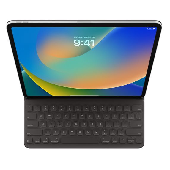 Чехол-клавиатура Apple Smart Keyboard Folio для iPad Pro 12.9-inch (6th/5th/4th/3rd generation) - US English - Black (MXNL2LL) MXNL2LL фото