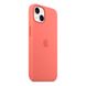 Оригинальный силиконовый чехол Apple iPhone 13 Silicone Case с MagSafe - Pink Pomelo (MM253) MM253 фото 2