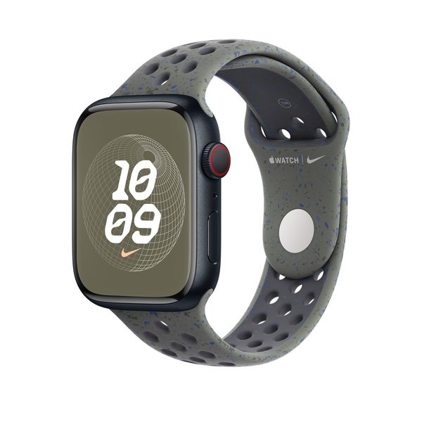 Оригінальний ремінець Apple Watch Nike Sport Band 49/45/44/42 mm Cargo Khaki - S/M (MUVC3) MUVC3 фото