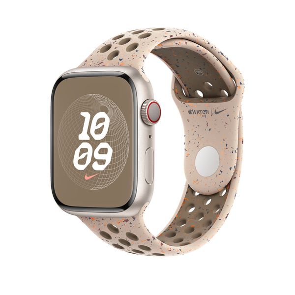 Оригинальный ремешок Apple Watch Nike Sport Band 49/45/44/42 mm Desert Stone - S/M (MUV63) MUV63 фото