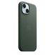 Оригинальный чехол Apple iPhone 15 FineWoven Case с MagSafe - Evergreen (MT3J3) MT3J3 фото 2